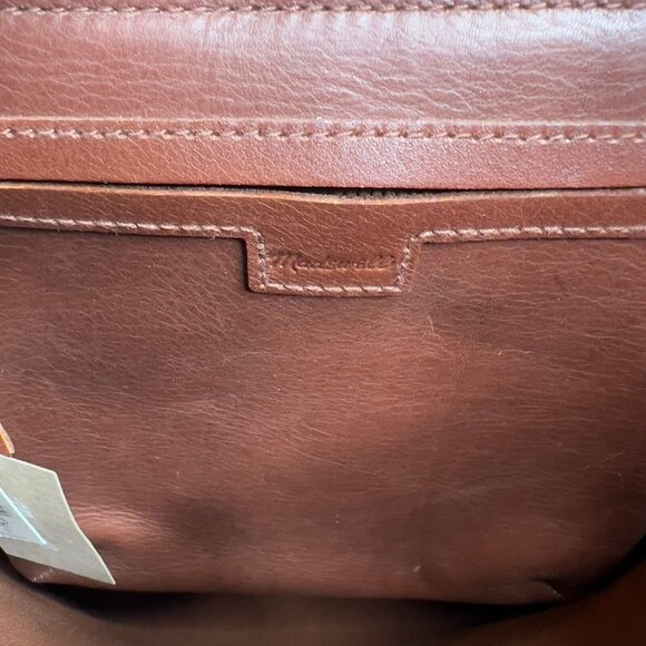 Madewell Brown Leather Bucket Bag - Picture 13 of 15